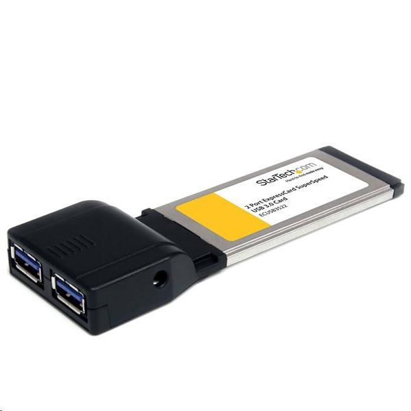 StarTech.com 2x USB 3.0 bővítő kártya Express Card (ECUSB3S22) (ECUSB3S22)