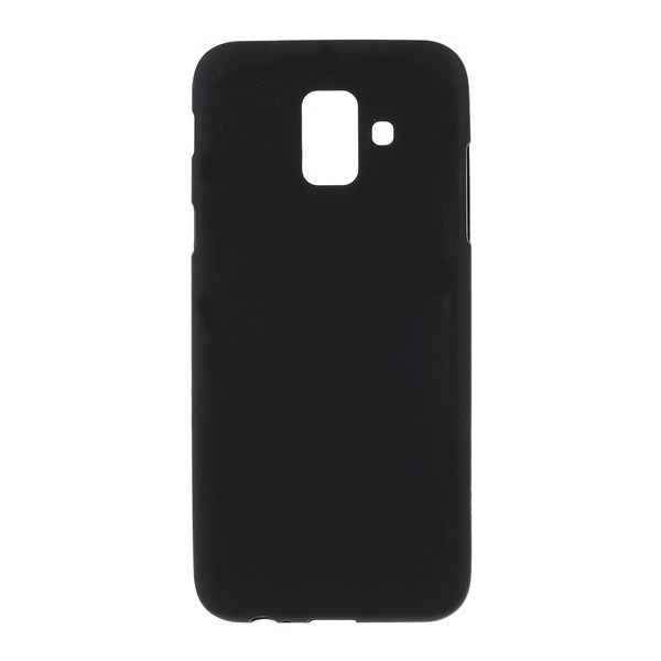 Szilikon telefonvédő (matt) FEKETE [Samsung Galaxy J6 (2018) SM-J600F] (5996457781621)