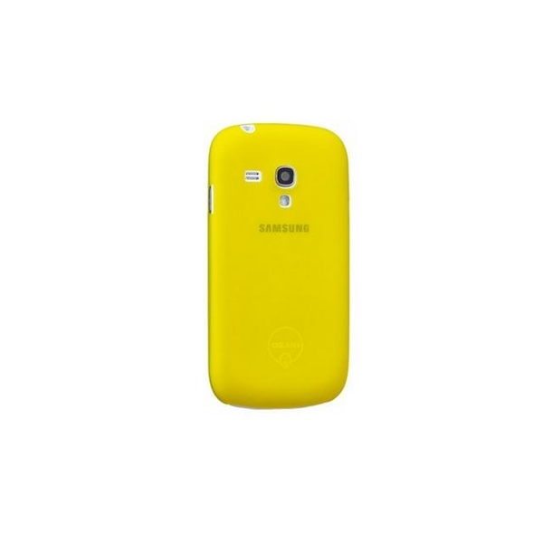 Ozaki GT-i8190 O!Coat 0.4 Jelly Samsung Galaxy S3 mini Hátlap tok - Sárga