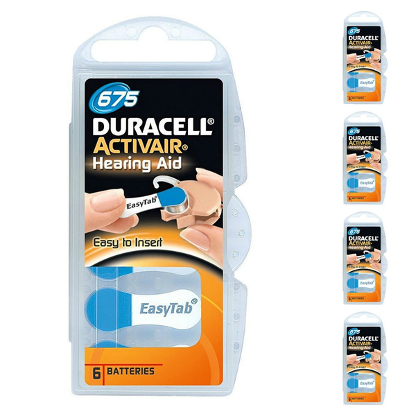 Hearing Aid 675 (6 Stück, Größe 675)