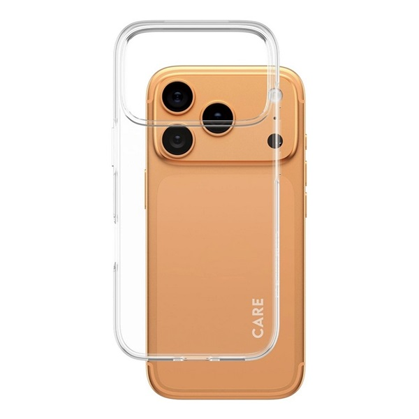 PanzerGlass CARE by ® Fashionable Case Transparent X-Ray Soft Basic iPhone 17 Pro mobiele telefoon behuizingen Hoes Transparant