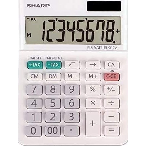 Sharp EL-310W regnemaskine Desktop Finansiel Hvid