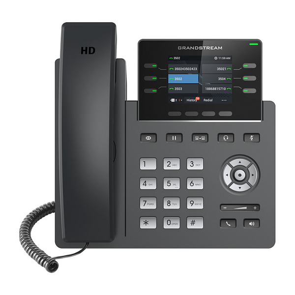 Grandstream GRP2613W IP telefon - 6 vonal, Wi-Fi 6