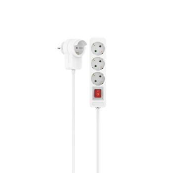 Hama 00223081 Elosztó kapcsolóval Fehér Védőérintkezős 1,4m (h00223081)