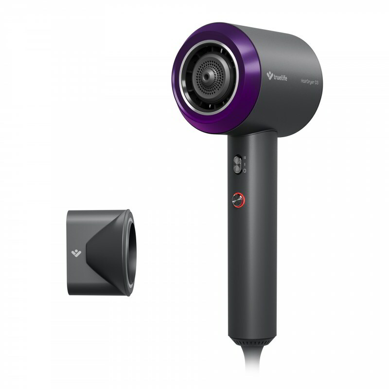 TrueLife D3 ION technológiás Hajszárító 2500 Watt - Fekete (TLHDMHDD3NNGA)