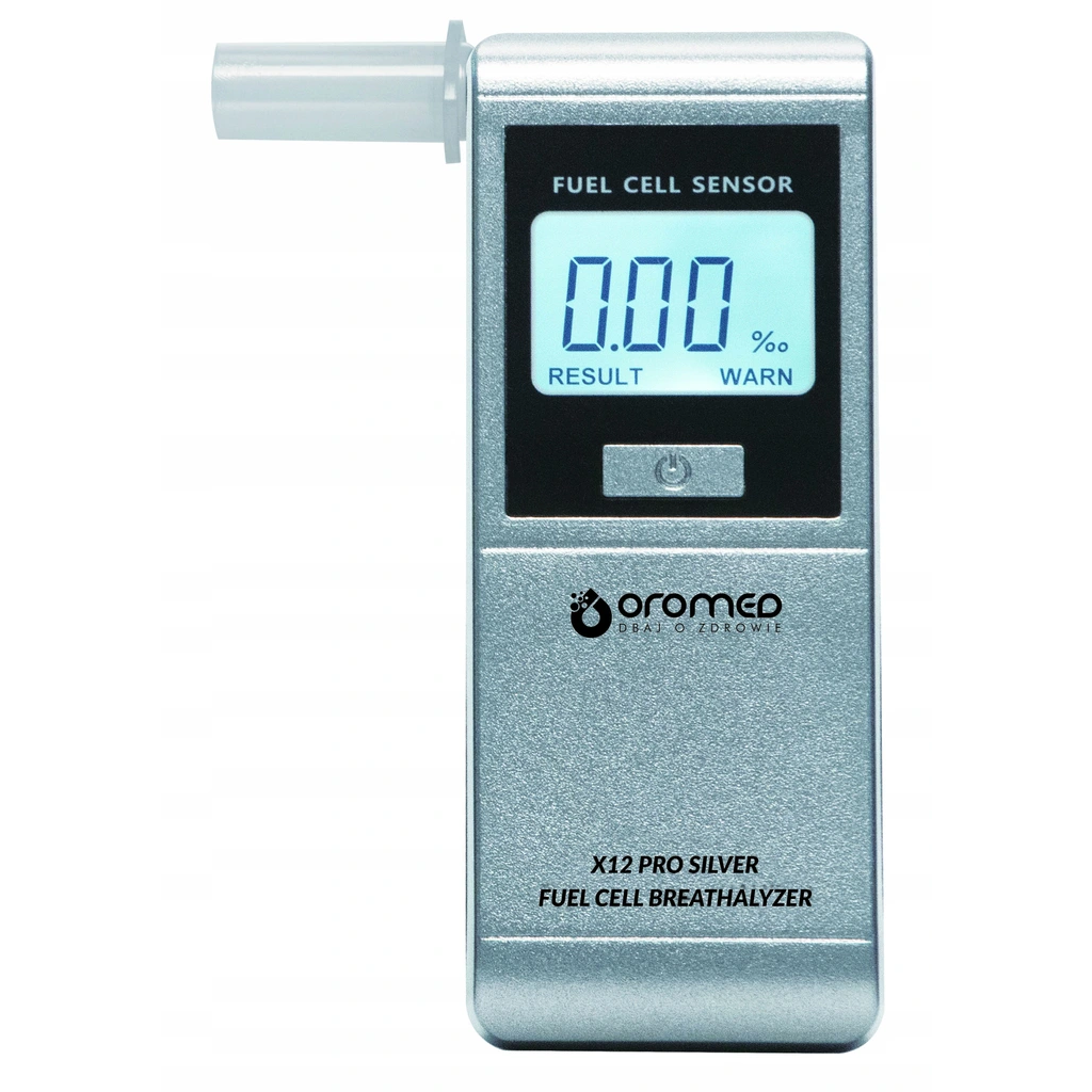 Oromed X12 PRO alkoholszonda - Ezüst (X12 PRO SILVER)