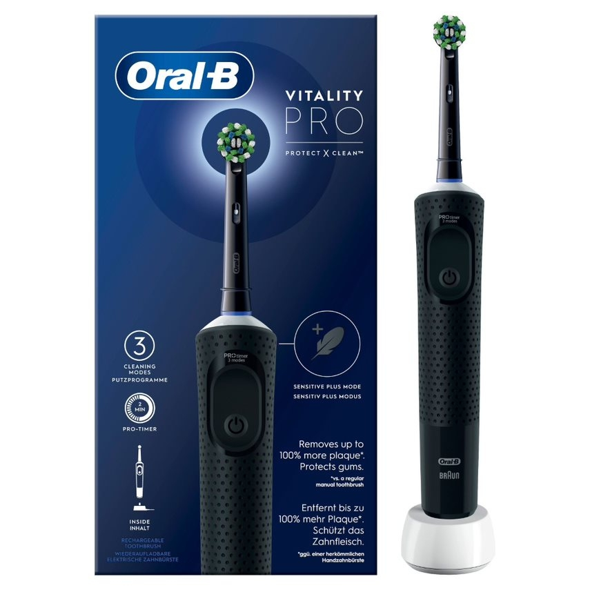 Oral-B Vitality Pro D103 Elektromos fogkefe - Fekete (427063)