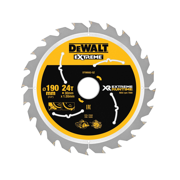 DeWalt 190mm/30mm DT99562QZ
