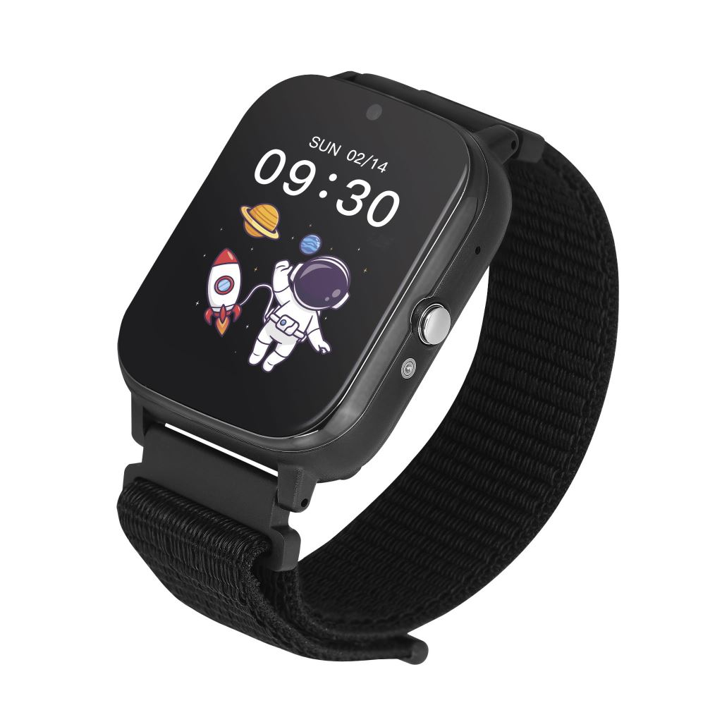 Garett Kids Tech 4G fekete 1,69" okosóra (TECH_4G_BLK_VEL)