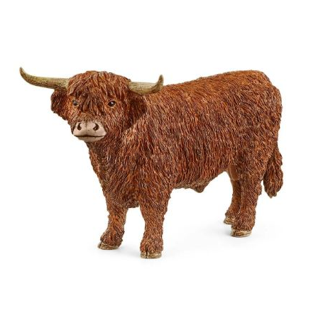 Schleich skót-felföldi bika figura (13919) (sch13919)