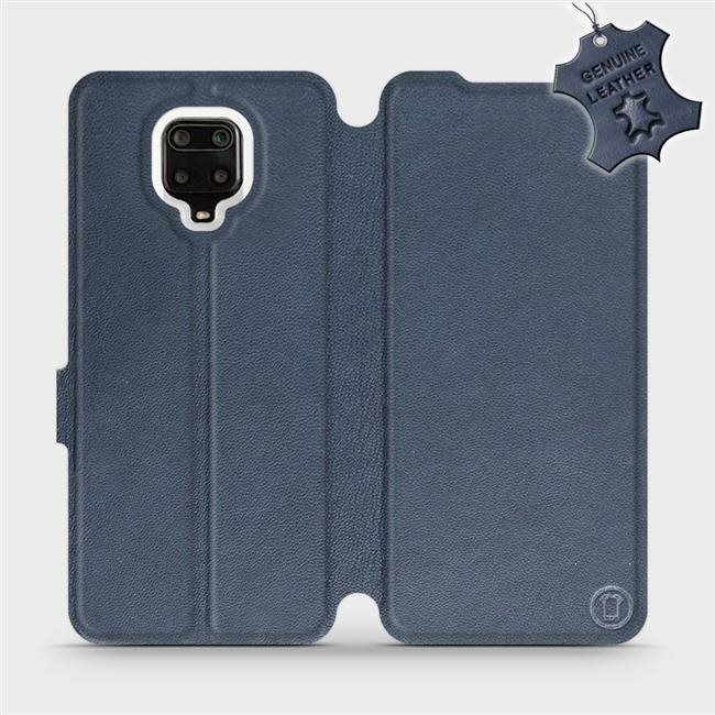 Flip case for Xiaomi Redmi Note 9 Pro - Blue - leather - Blue Leather (5903516248568)