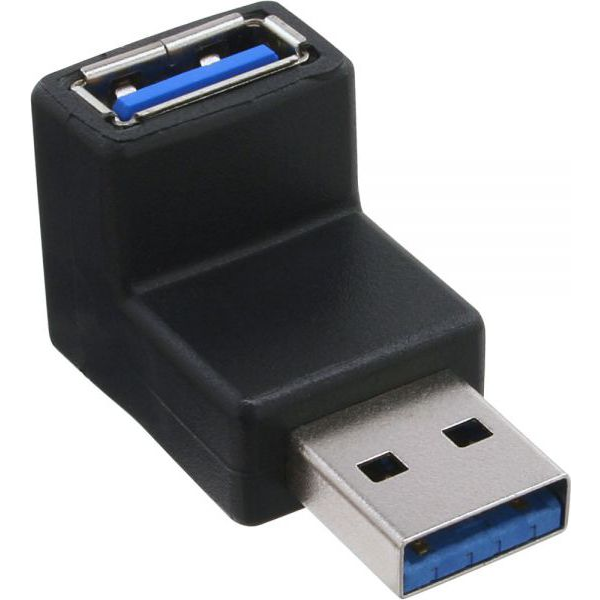 InLine 35300R adattatore per inversione del genere dei cavi USB 3.0 A female Nero
