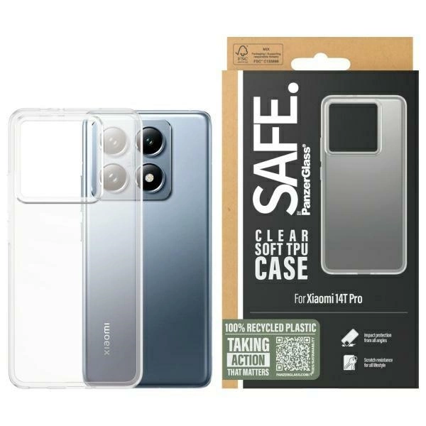 Zadní Kryt Panzerglass pro Xiaomi 14T Pro bezbarvé