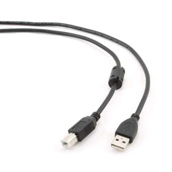 gembird Premium Qualität USB A-Plug zu B-Plug Kabel, 1,8m