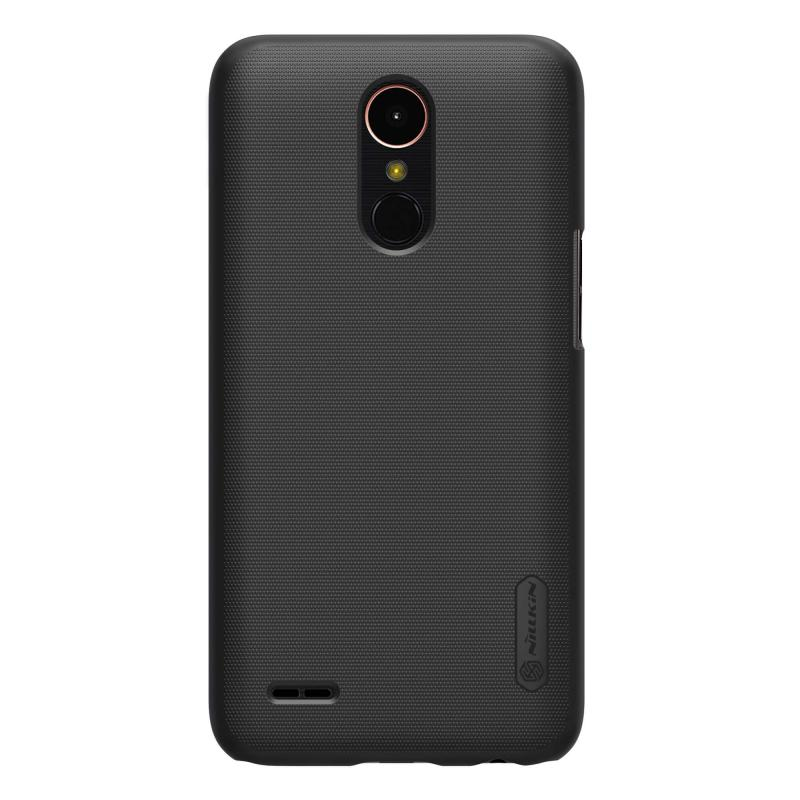 Nillkin Super Frosted LG K10 (2017) Hátlap tok - Fekete (NL139480)