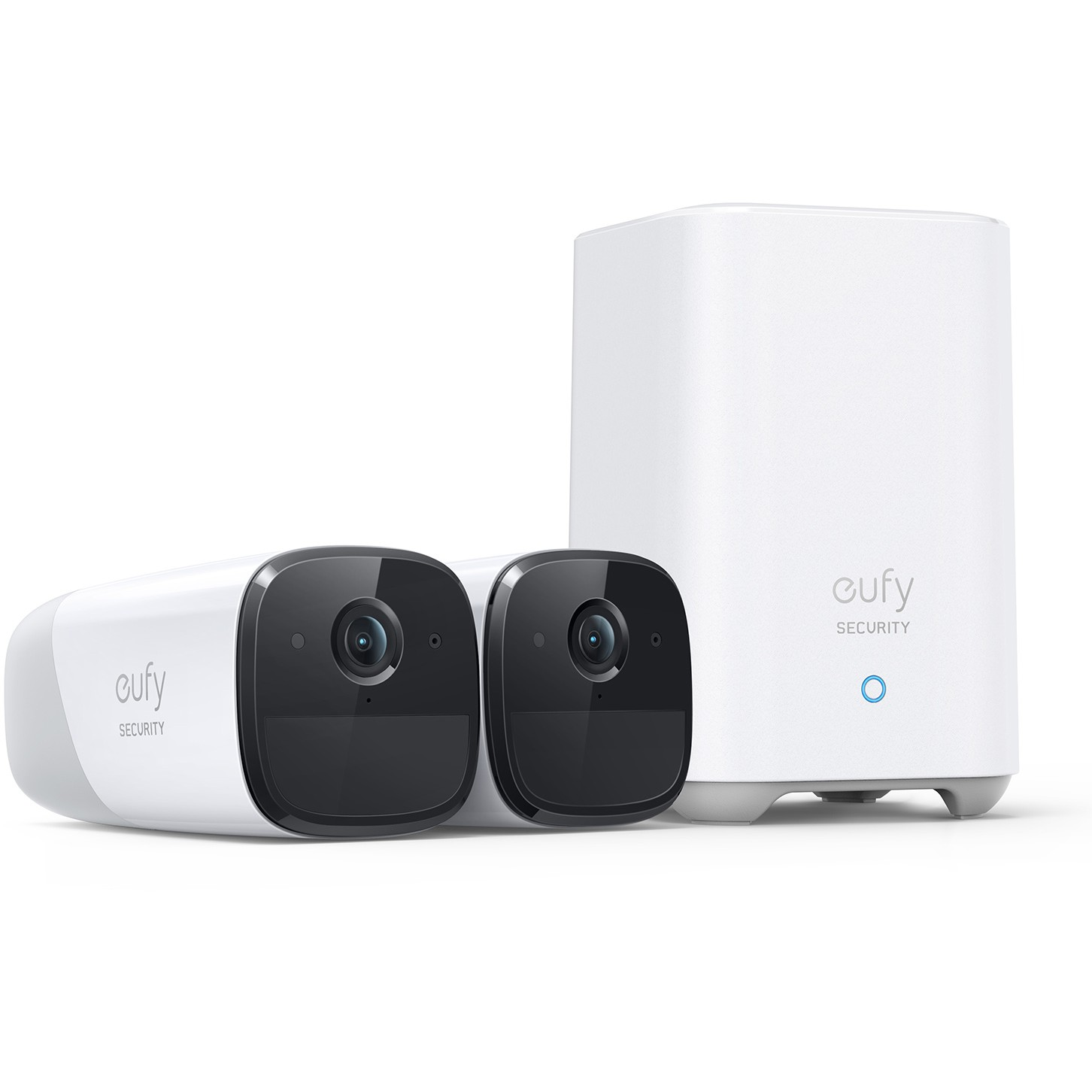 Eufy eufyCam 2 Pro Golyó IP biztonsági kamera Beltéri és kültéri 2048 x 1080 pixelek Fali (T88513D1)