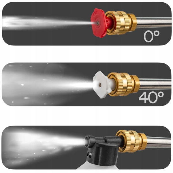 Myjka ciśnieniowa akumulatorowa 15 bar, 21V, 1500mAh