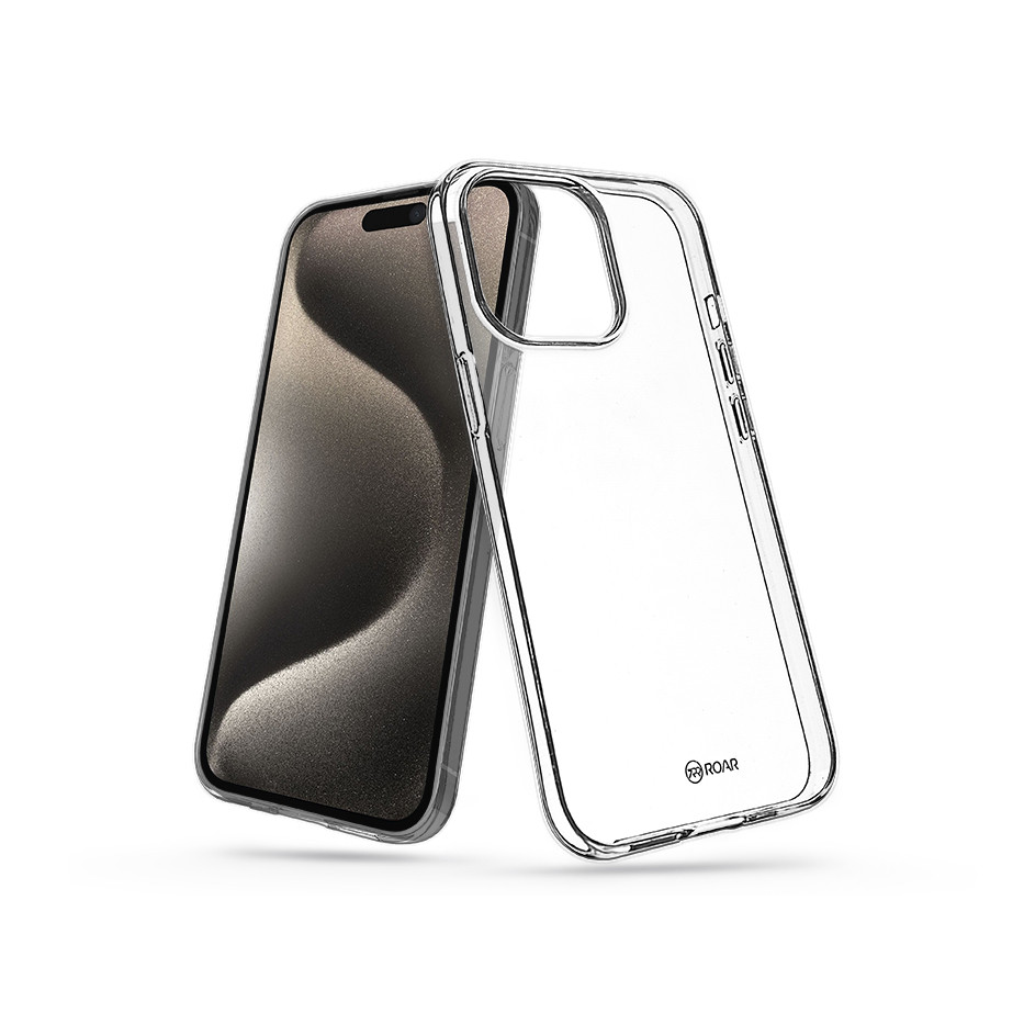 Apple iPhone 15 Pro Max szilikon hátlap - Roar All Day Full 360 - transparent (KC0882)