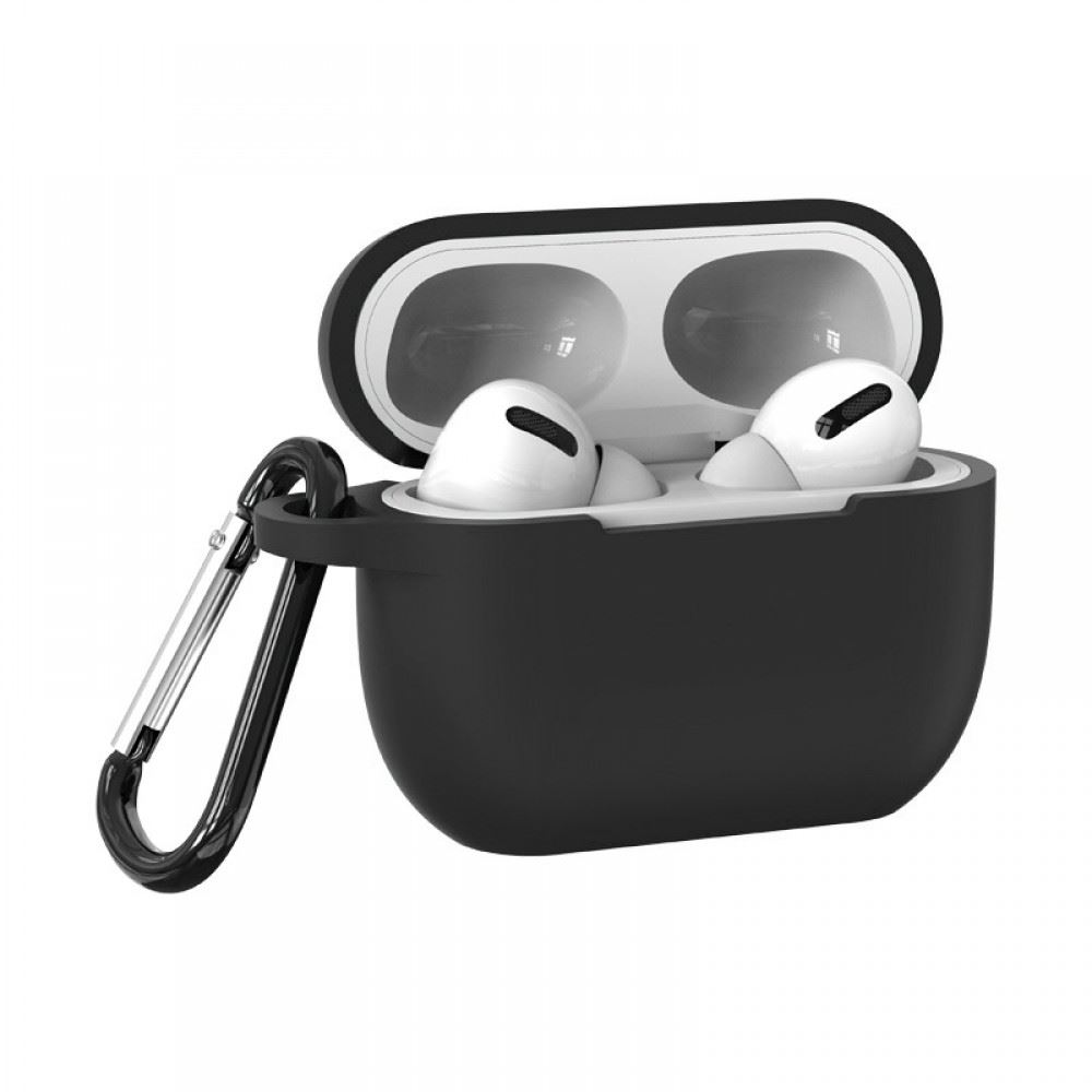 Cellect Airpods Pro szilikon tok 2.5mm fekete (AIRPODSP-CASE2.5-BK) (AIRPODSP-CASE2.5-BK)