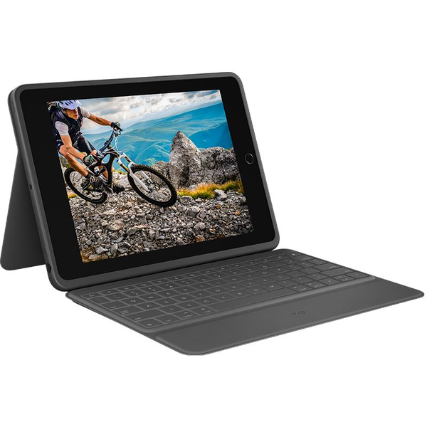 Logitech Rugged Folio QWERTY Inglese UK Smart Connector Grafite