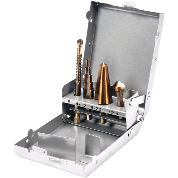 YATO lépcsős fúró multi készlet 1/4