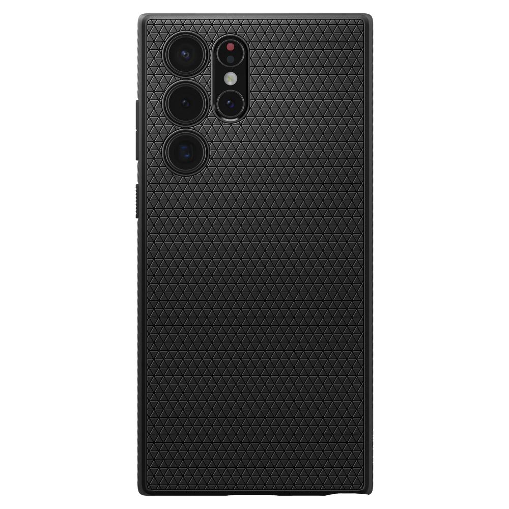 Spigen Liquid Air Samsung Galaxy S22 Ultra 5G tok fekete (ACS03915) (ACS03915)