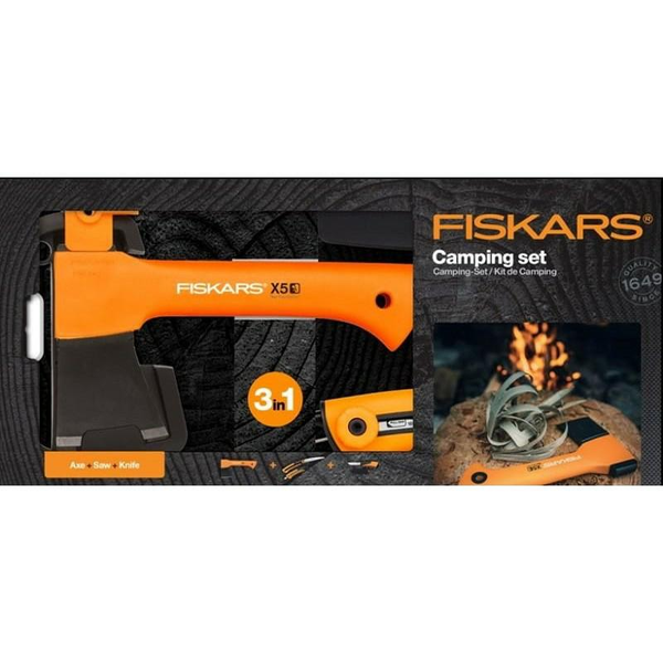 Fiskars X5 Kemping Készlet