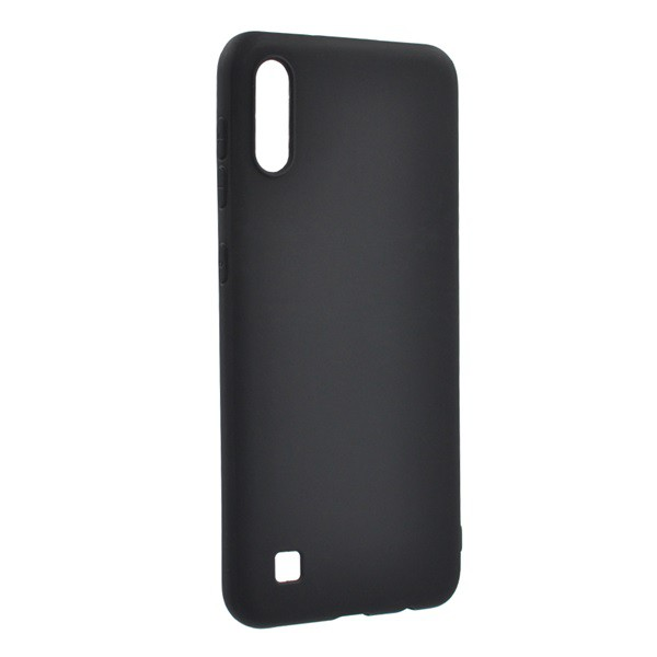Szilikon telefonvédő (matt) FEKETE [Samsung Galaxy M10 (SM-M105F)] (5996457954711)