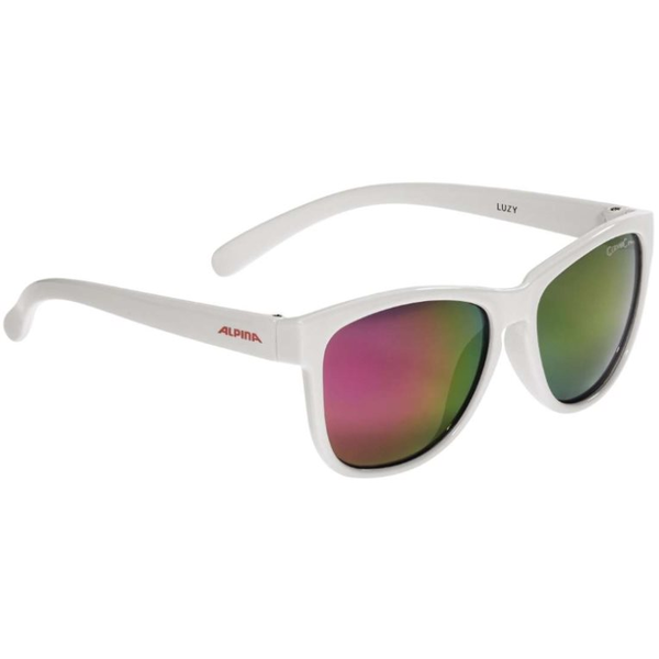 Máscara De Snowboard Alpina  Luzy-blanco* Rosa   Mirror S3