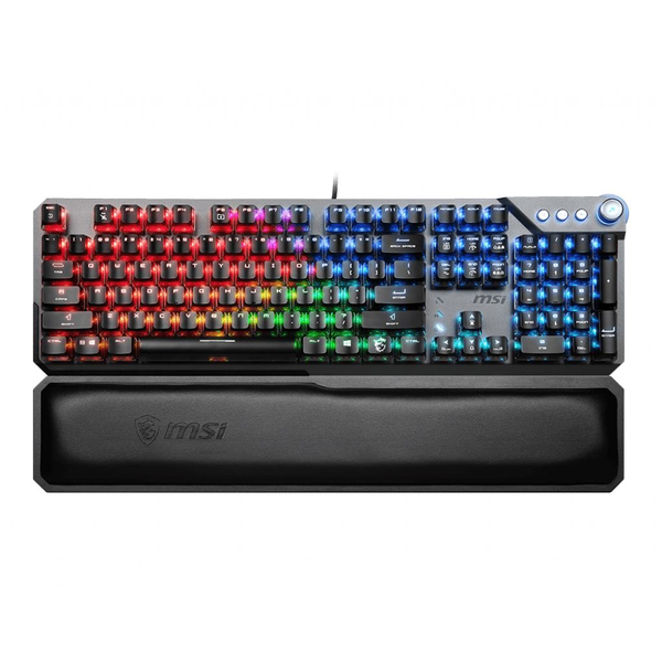MSI VIGOR GK71 SONIC teclado Juego USB QWERTY Internacional de EE.UU. Negro