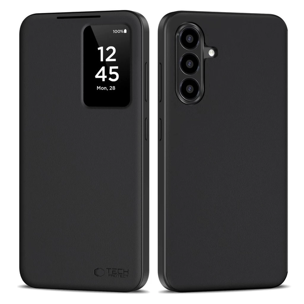 Tech-Protect SMART WALLET tok Fekete Samsung Galaxy A56 készülékhez	