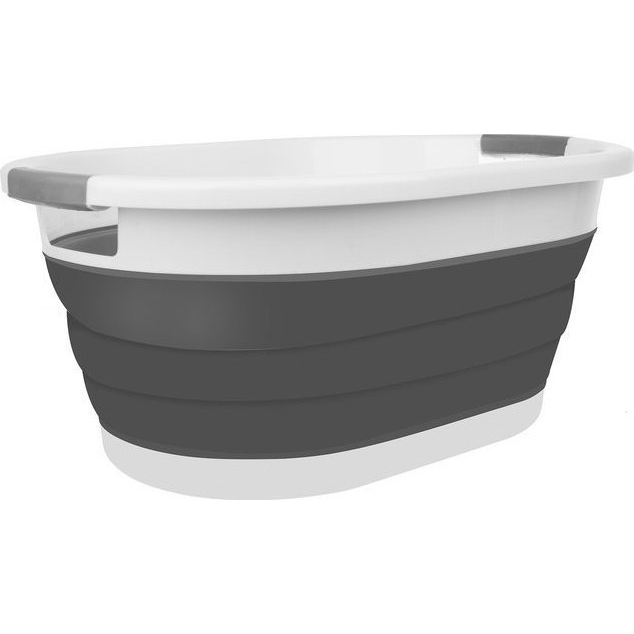 Összecsukható Szilikon Tál, Ruháskosár, 25 L 53.5 x 38 Cm (00015371)