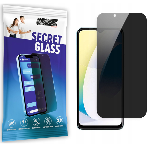  GrizzGlass Szkło prywatyzujące GrizzGlass SecretGlass Vivo Y22 2022