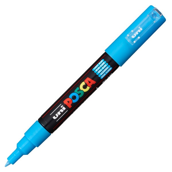 Permanentný popisovač modrý Uni Posca 1 ks (2UPC1MVK)