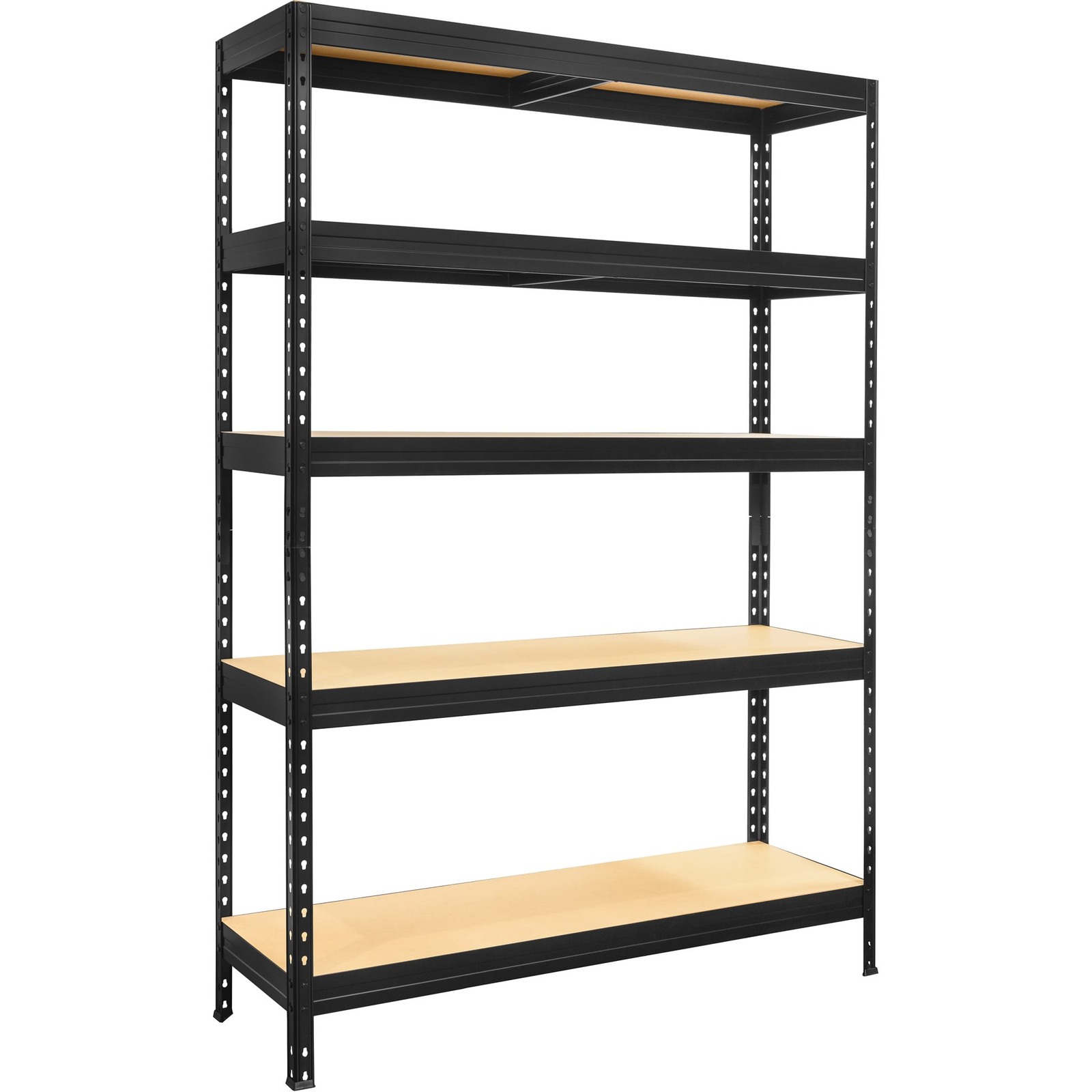 PRAKTIK polc 1800x1200x450/5 fekete, 275 kg (VRPRV1801204505C0001)