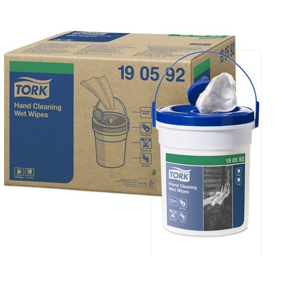 Tork nedves kéztisztító kendő, 1 rétegű (190592) (T190592)