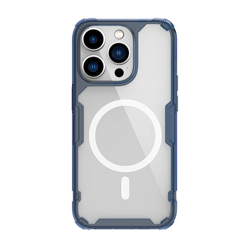 Nillkin Nature TPU Pro Magnetic Apple iPhone 14 Pro hátlap tok kék (038407) (NI038407)