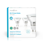 Смарт крушка LED Nedis, WiFi, GU10, 330lm, 2700-6500, комплект 3 крушки