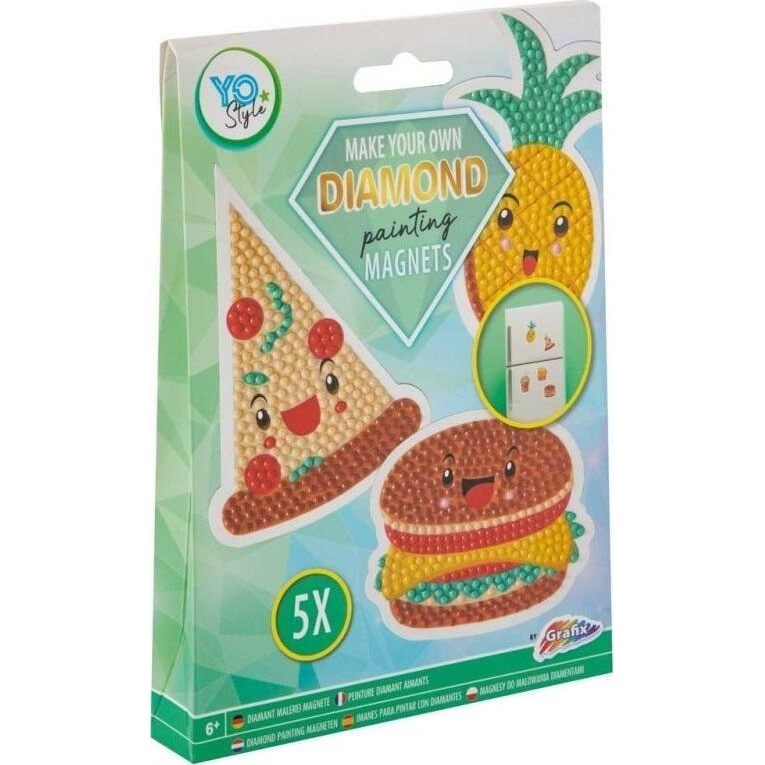 Grafix Gyémántszemes Hűtőmágnes Készítő Készlet - Unikornis (8715427093918)