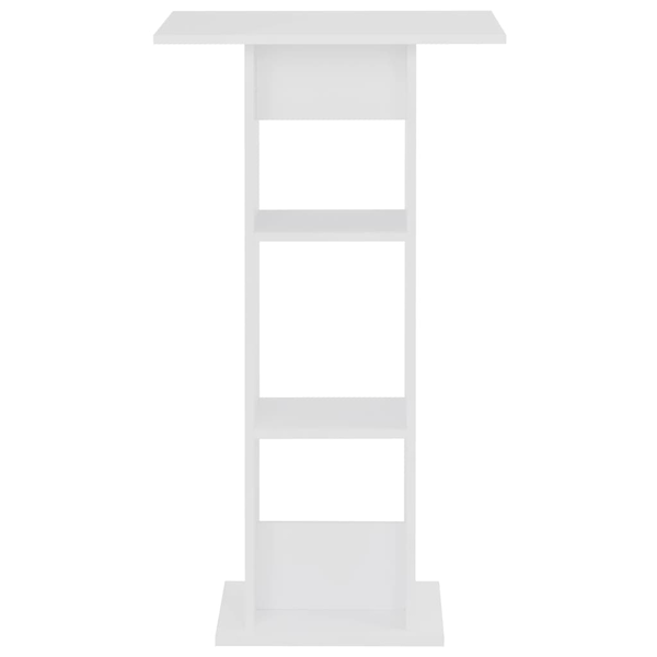 fehér bárasztal 60 x 60 x 110 cm