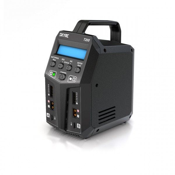 SkyRC T200 akkumulátor töltő 2x100W (SK-100155-02) (SK-100155-02)
