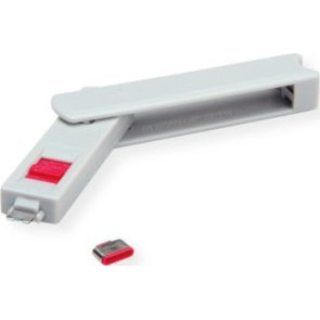 ROLINE Dugó biztonsági USB-C + kulcs (1db dugó + 1db kulcs) (11.02.8333)