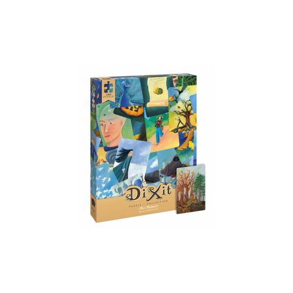 Puzzle Rebel Dixit Puzzle 1000 dílků Puzzle Dixit 1000 - Modrý MišMash