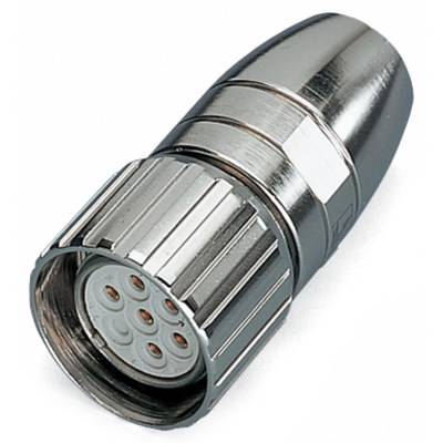 WAGO 756-9603/060-000 Érzékelő-/működtető összekötő, konfekcionálatlan M23 Alj, egyenes Pólusszám: 6 1 db (756-9603/060-000)