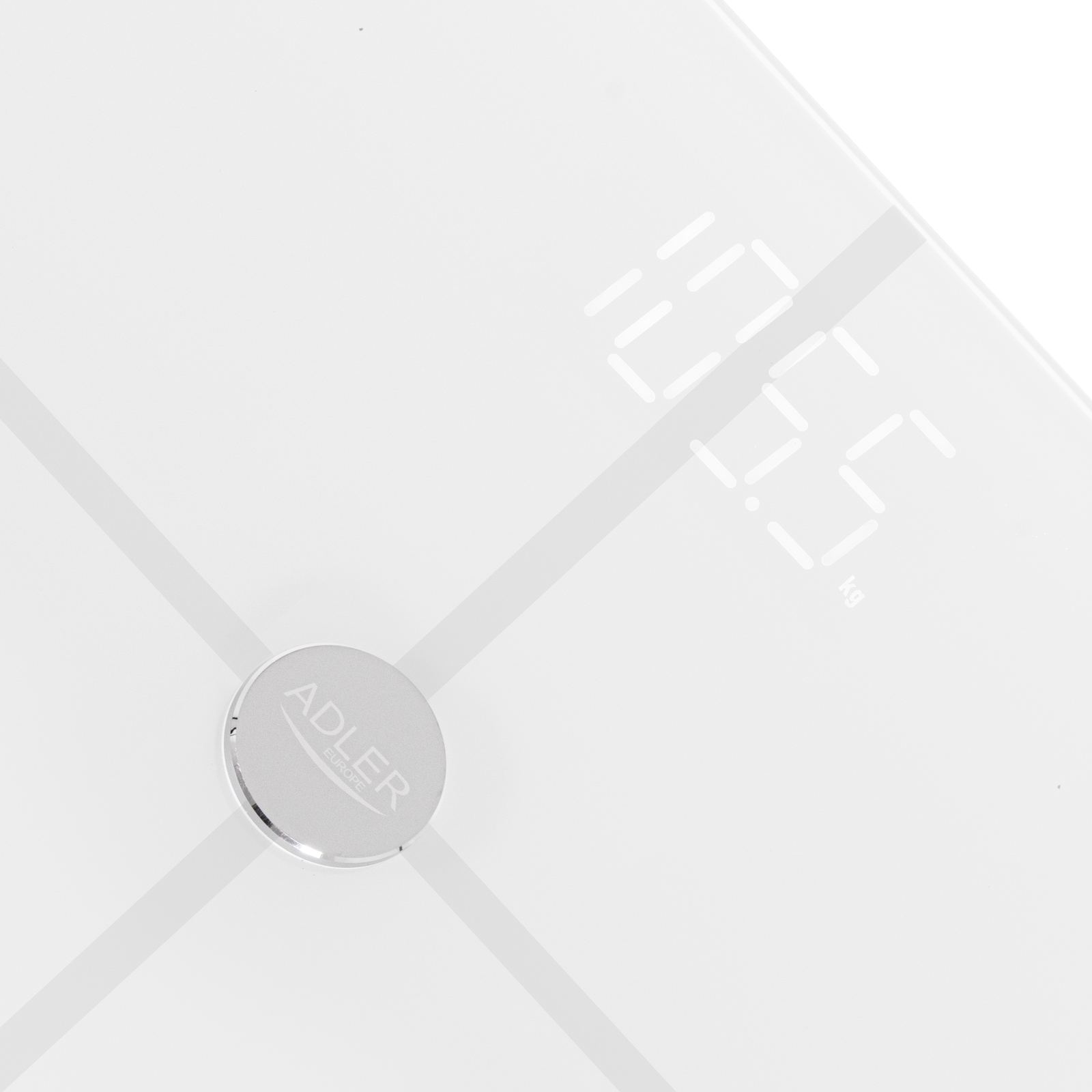 Adler AD 8187 Smart Digitális BMI személymérleg Max 180kg - Fehér (AD 8187 WHITE)