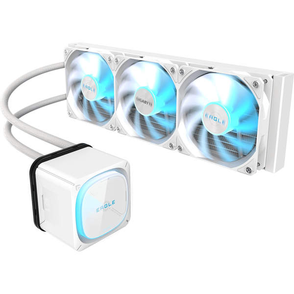 GIGABYTE EAGLE 360 ICE Processor Alt-i-en væskekøler 12 cm Hvid 4 stk