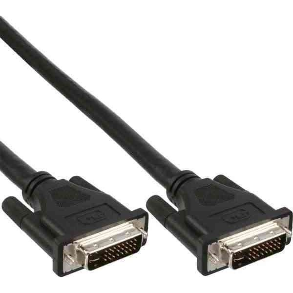 InLine 4043718103607 DVI kabel 3 m DVI-I Sort