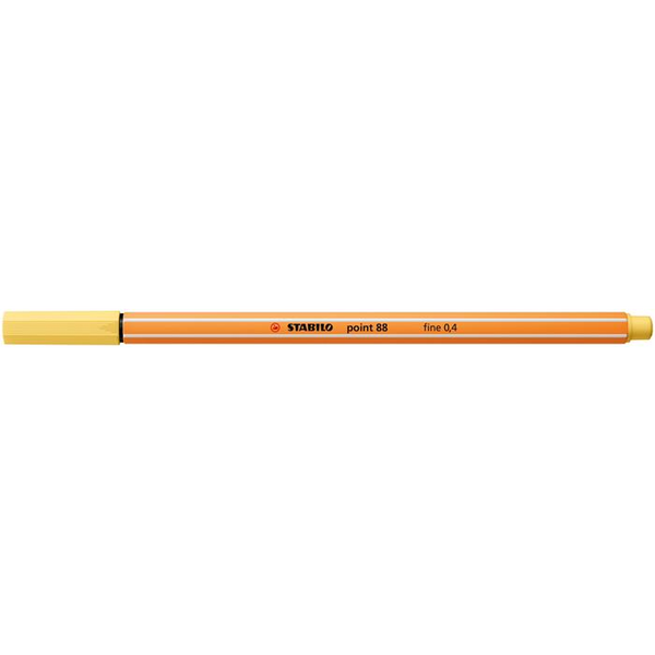 STABILO point 88 fineliner Gul 1 stk