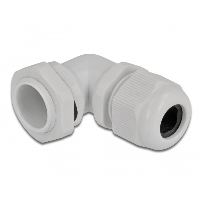 Delock Kábel tömszelence PG13,5 90 hajlított szürke (60299) (60299)