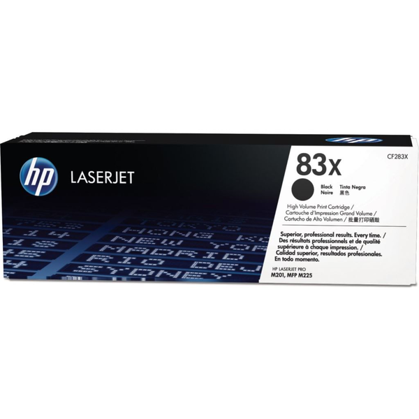 HP 83X High Yield Black Original LaserJet Toner Cartridge tonerová náplň 1 kusů